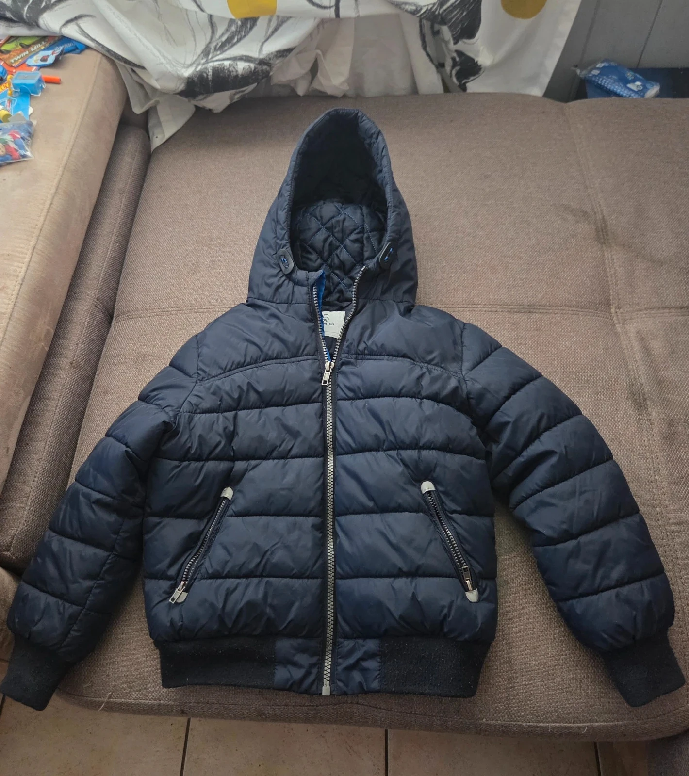 💜Manteau bleu garçon 6 ans